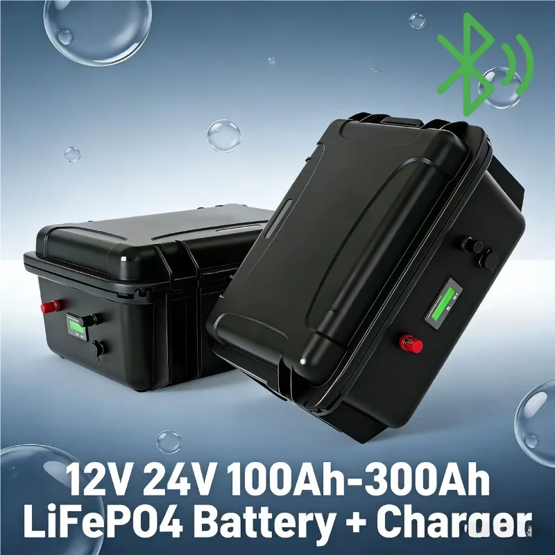 12V 100Ah Lifepo4 Bluetooth Bms - 12V/24V LiFePO4 Battery Pack (100Ah-400Ah) -
