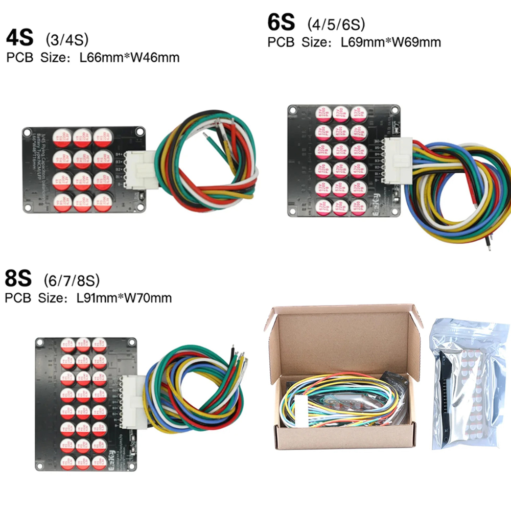 Battery Balancer 4S 12V Active Equalizer - 4S 8S 16S 6A Active Equalizer