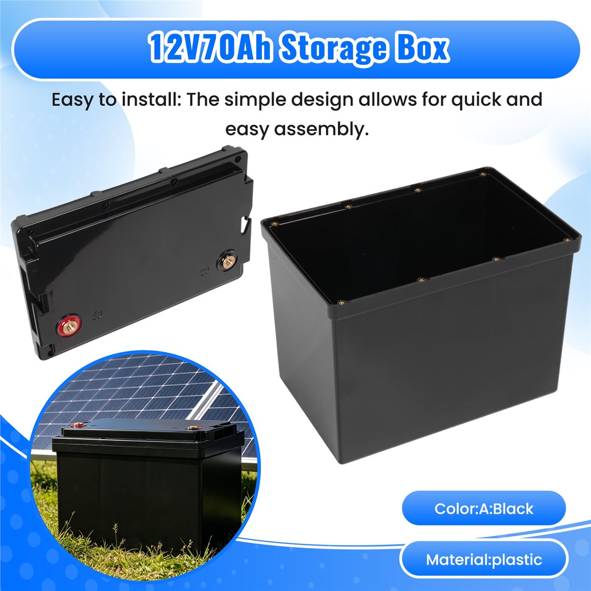 Lifepo4 Battery Box Diy 12V 100Ah - useful 12V70Ah Storage Box 12V 70Ah