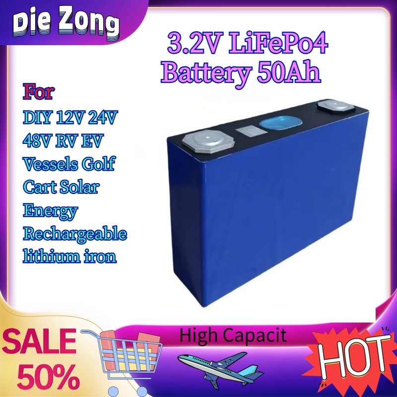 Lifepo4 48V 50Ah Golf Cart - In Stock For DIY 12V 24V