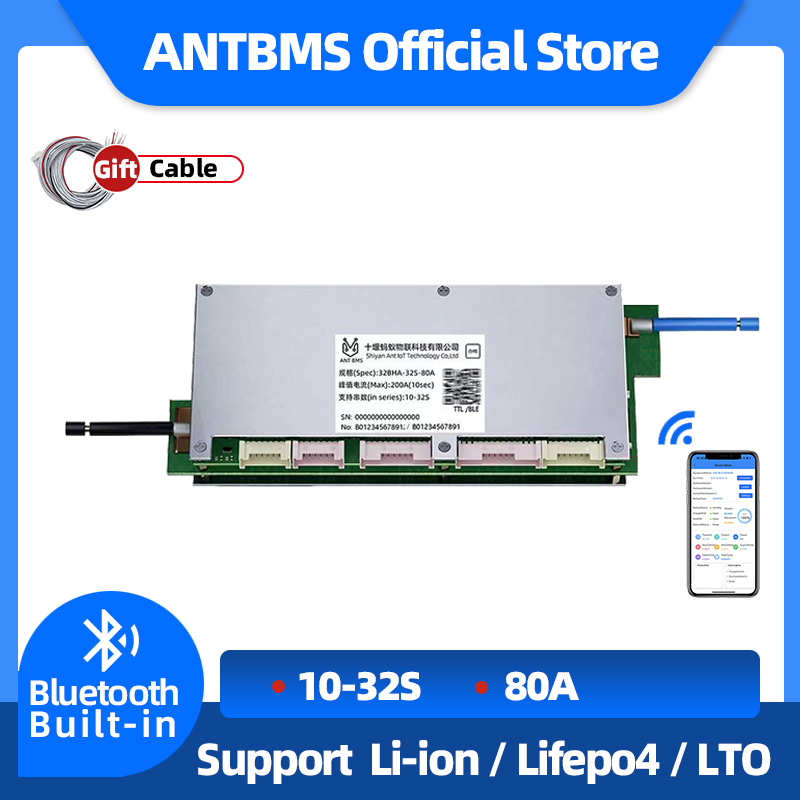 Smart Bms 16S 48V 200A Bluetooth - ANT BMS 10S-24S 12S 13S 14S