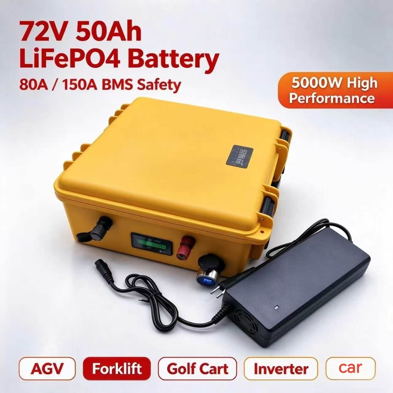 Lifepo4 48V 50Ah Golf Cart - 72V 50Ah lifepo4 high performance lithium