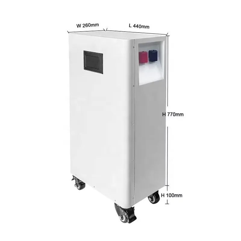 LiFePO4 Battery Box Rack for 4 - Lifepo4 Battery 51.2V 280Ah 评论和价格
