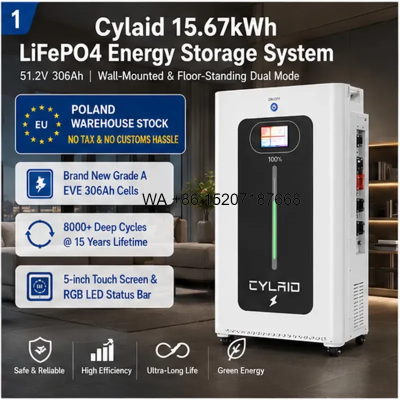 Wmwmnu for EU Stock Power Wall - Lifepo4 Battery 51.2V 280Ah 评论和价格