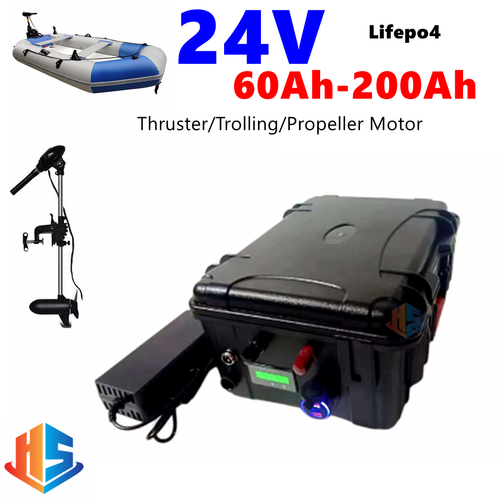 Waterproof 24V 60Ah 70Ah 80Ah  - Lifepo4 Battery 24V 100Ah Trolling Motor 评论和价格