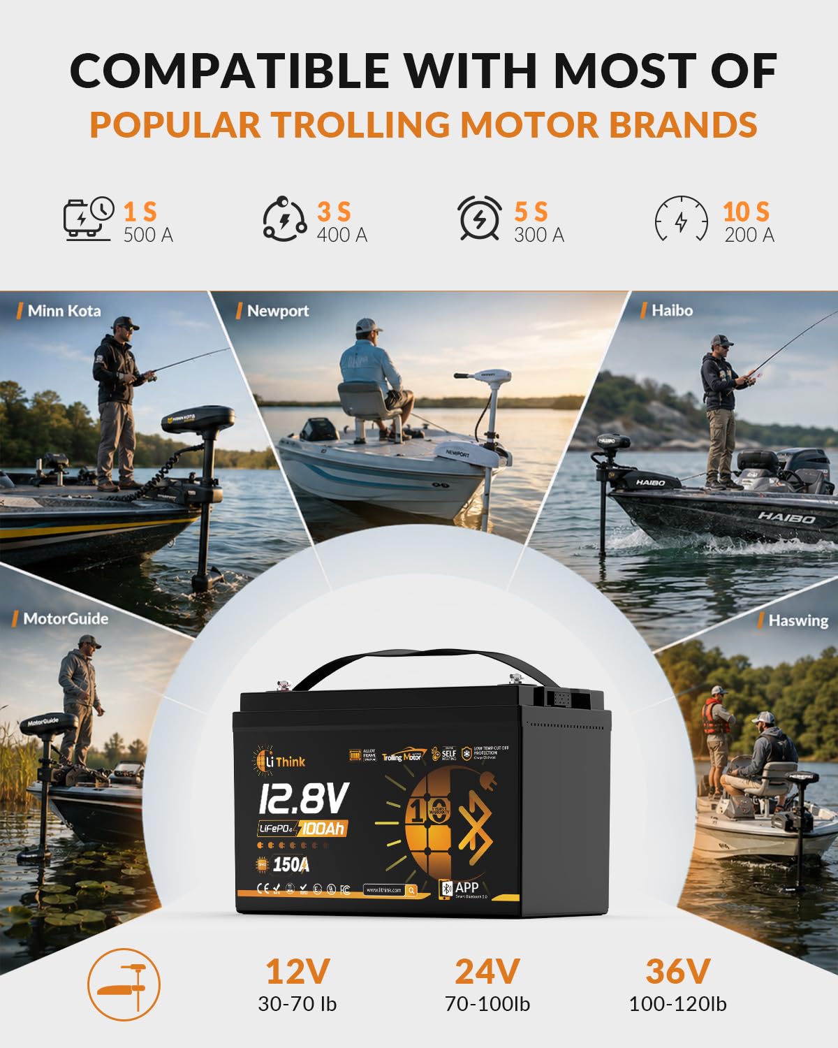 12V 100Ah LiFePO4 Marine Batte - Lifepo4 Battery 12V 100Ah 评论和价格