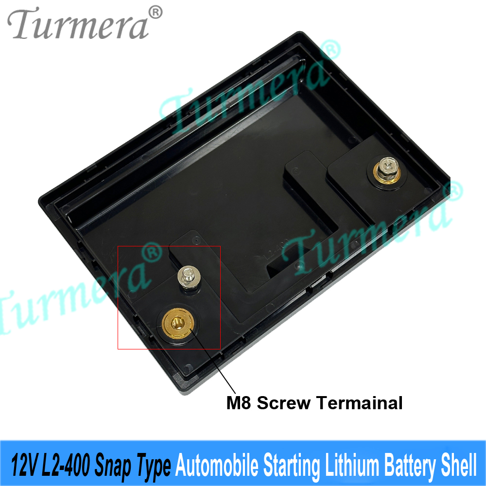 Turmera L2-400 L-Type Empty Ca - Lifepo4 Battery Box Diy 12V 100Ah 评论和价格