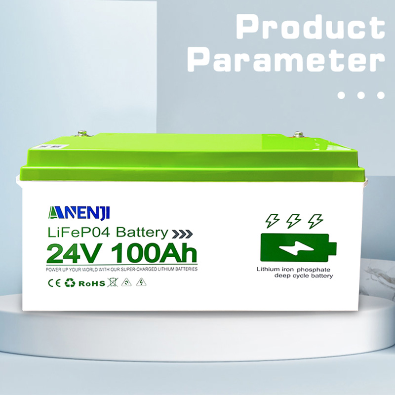 ANENJI 24V 100Ah 2560Wh Lithiu - Lifepo4 Battery 24V 100Ah Trolling Motor 评论和价格