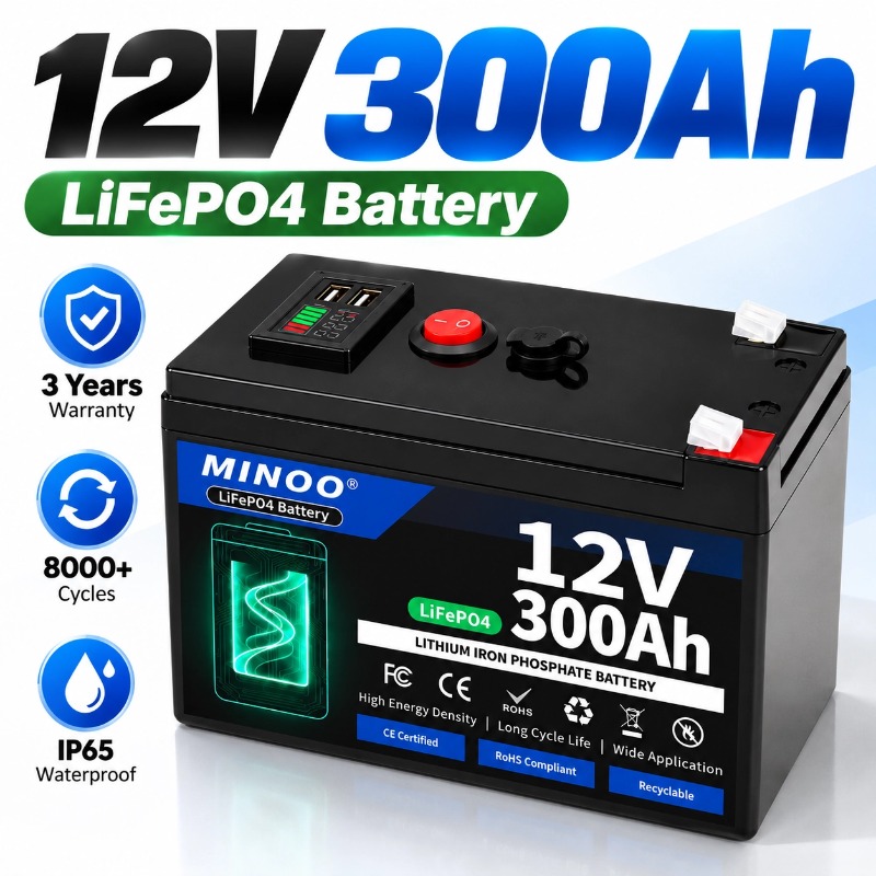 12V 300Ah LiFePO4 Battery 8000 - Lifepo4 12V 300Ah Deep Cycle 评论和价格
