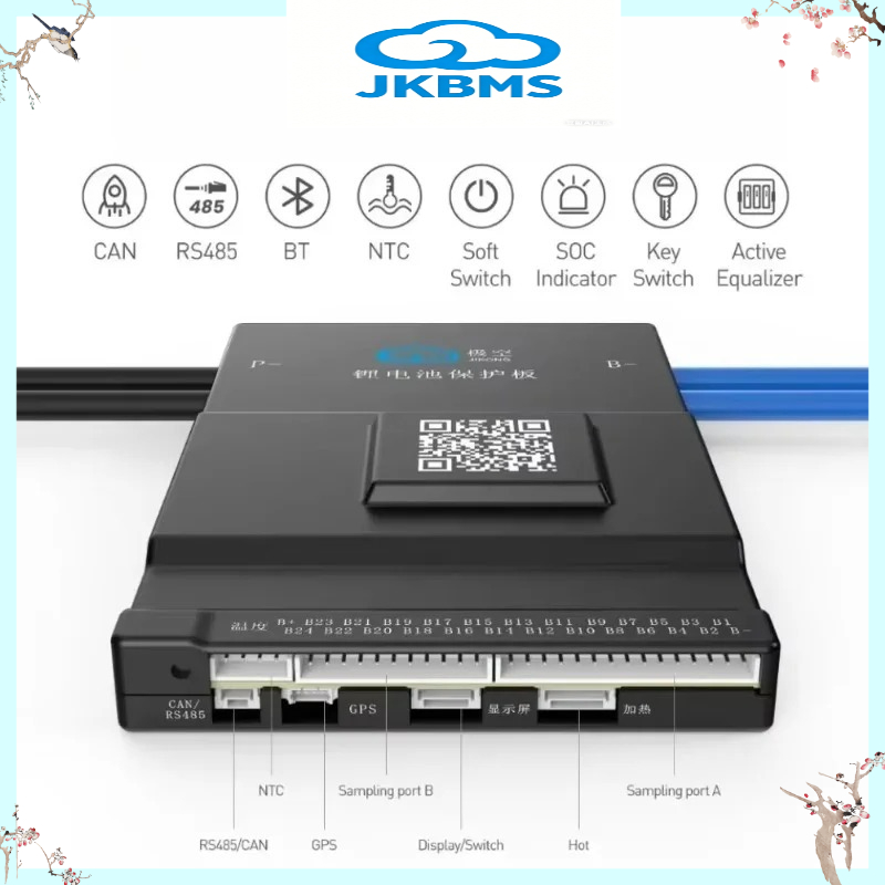 JKBMS 100A 120A 150A 200A Li-I - Lifepo4 Battery 24V 200Ah 评论和价格
