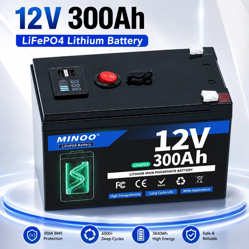 LiFePO4 12V 300AH 12V 200AH Ba - Lifepo4 12V 300Ah Deep Cycle 评论和价格