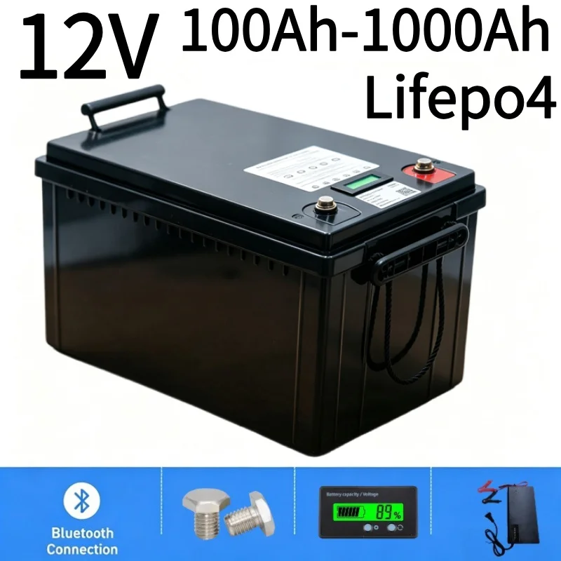 12V LiFePO4 Battery 100Ah-1000 - 12V 100Ah Lifepo4 Bluetooth Bms 评论和价格