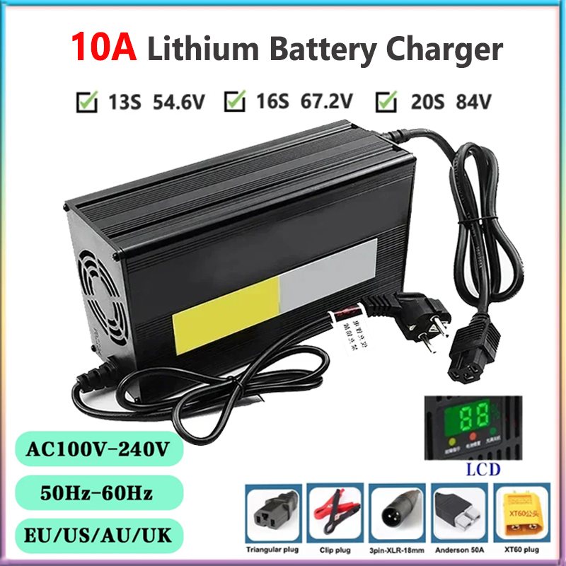 10A 48V 60V 72V Lithium Batter - Lifepo4 Charger 48V 20A 评论和价格