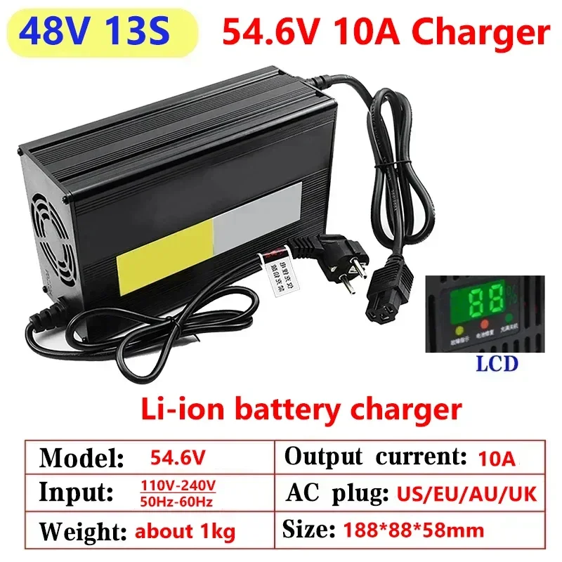10A 48V 60V 72V Lithium Batter - Lifepo4 Charger 48V 20A 评论和价格