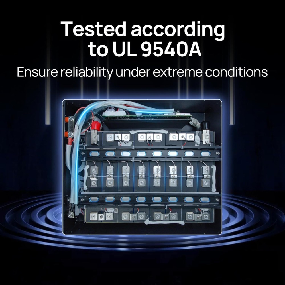 Certified | 5120Wh Server Rack - Lifepo4 48V 100Ah Server Rack 评论和价格