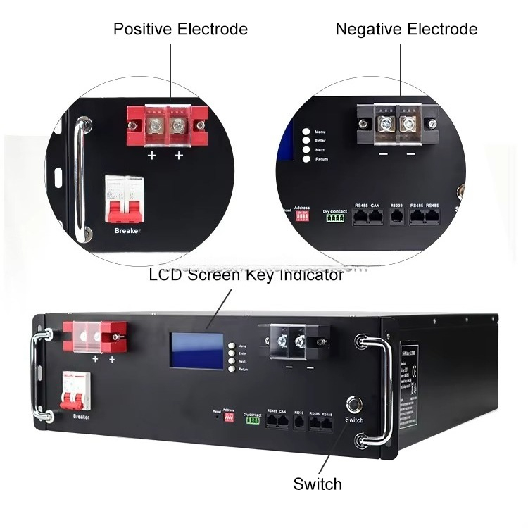 5KWh 10KWh 15kwh 24V 48V 51.2V - Lifepo4 48V 100Ah Server Rack 评论和价格