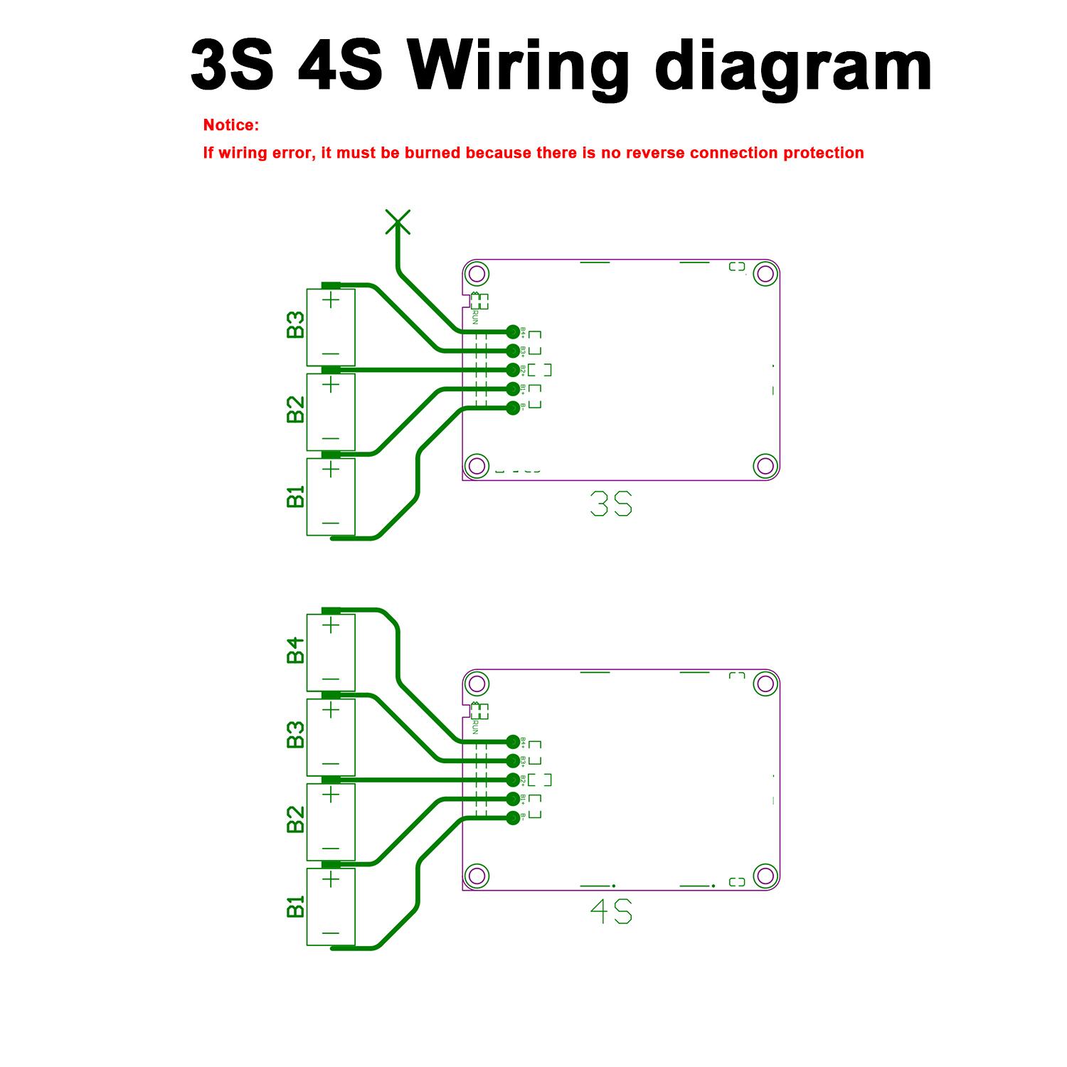 DYKB 3S 4S 0-4A Capacitive Act - Battery Balancer 4S 12V Active Equalizer 评论和价格