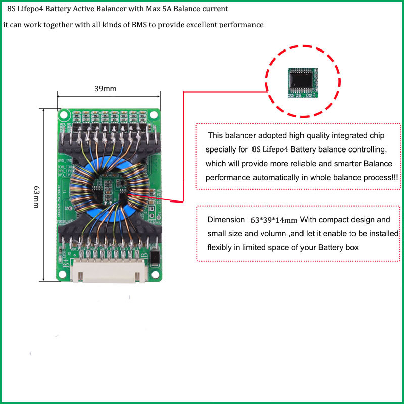 Battery active battery Balance - Battery Balancer 4S 12V Active Equalizer 评论和价格