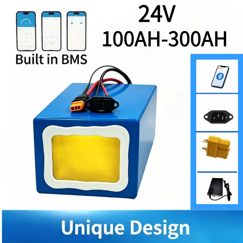 24V 100-300Ah LiFePO4 Lithium  - Lifepo4 Battery 24V 100Ah Trolling Motor 评论和价格