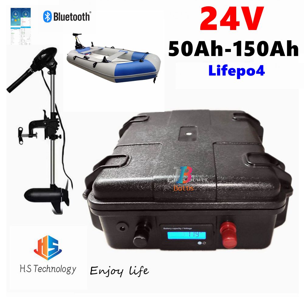 24V 50Ah 60Ah 80Ah 100Ah 130Ah - Lifepo4 Battery 24V 100Ah Trolling Motor 评论和价格