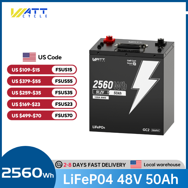48V 50Ah LiFePO4 Golf Cart Bat - Lifepo4 48V 50Ah Golf Cart 评论和价格