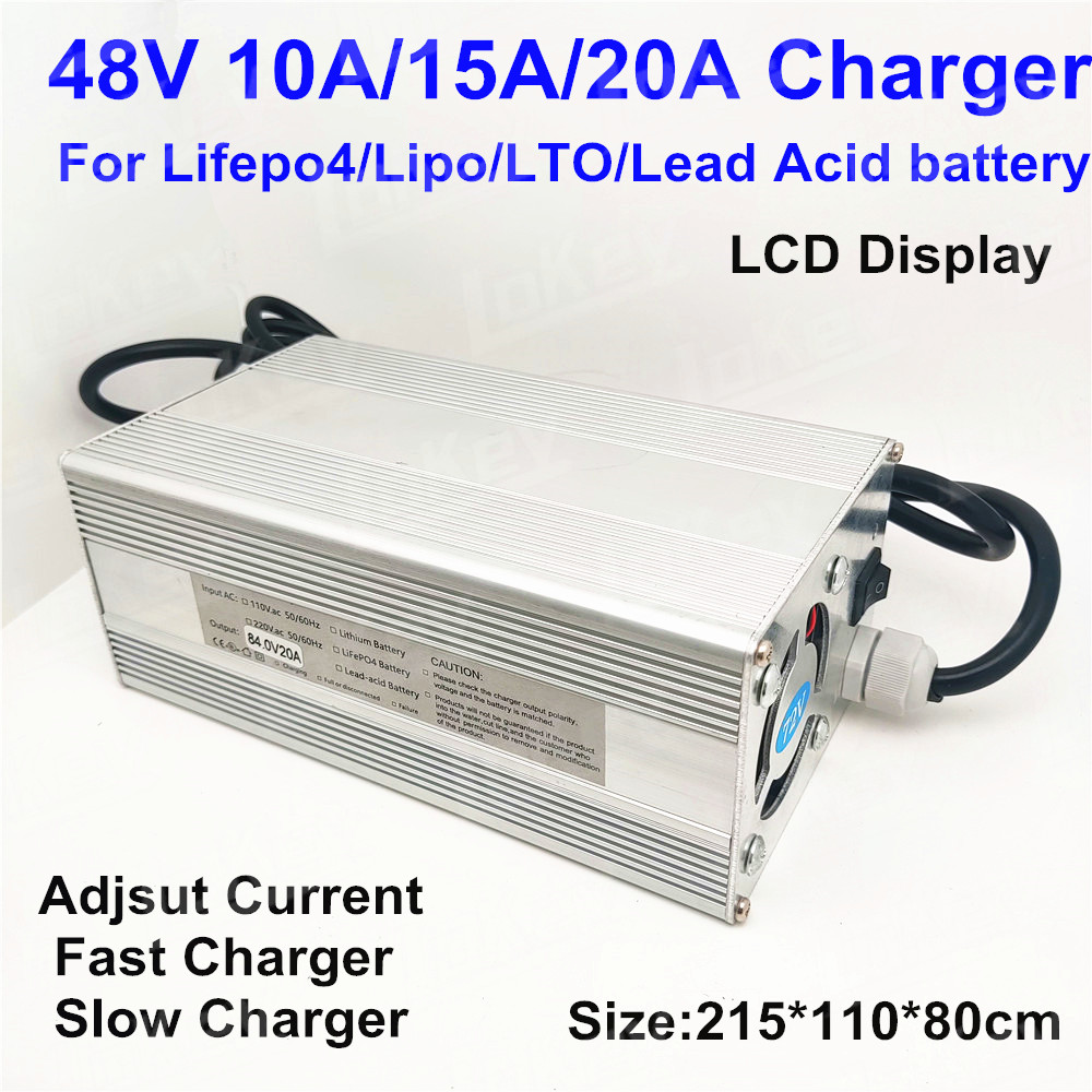 48V 10A 15A 20A adjust charger - Lifepo4 Charger 48V 20A 评论和价格
