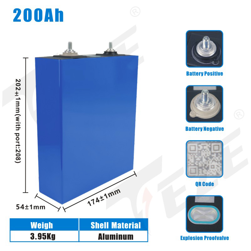 3.2V 202AH LifePO4 Battery LIS - Lifepo4 Battery 24V 200Ah 评论和价格