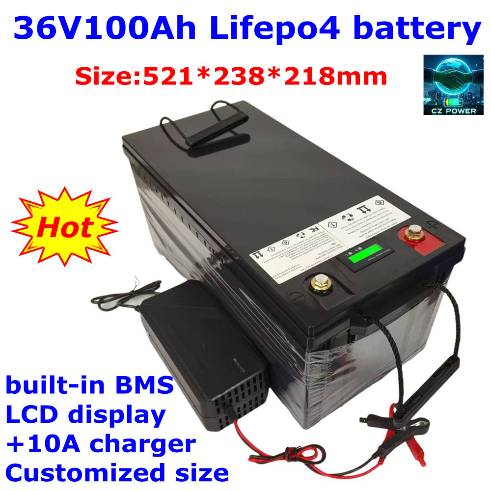 CZ-Lithium 36V 100Ah Lifepo4 B - Lifepo4 Battery 36V 100Ah 评论和价格
