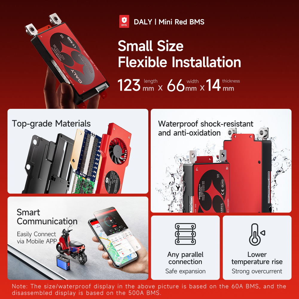 Daly Smart BMS 4S Lifepo4 12V  - Lifepo4 Battery 24V 200Ah 评论和价格