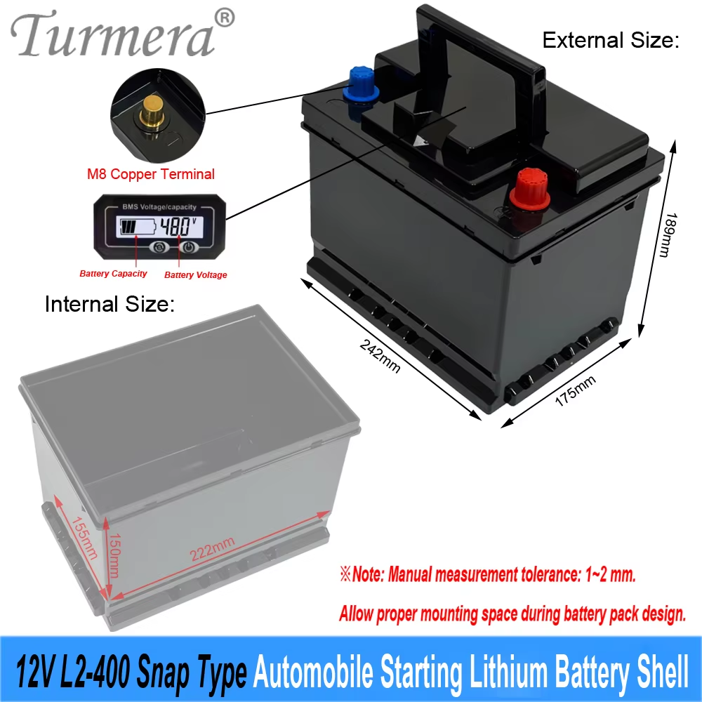 4S 12.8V 100A BMS Balance DIY  - Lifepo4 Battery Box Diy 12V 100Ah 评论和价格