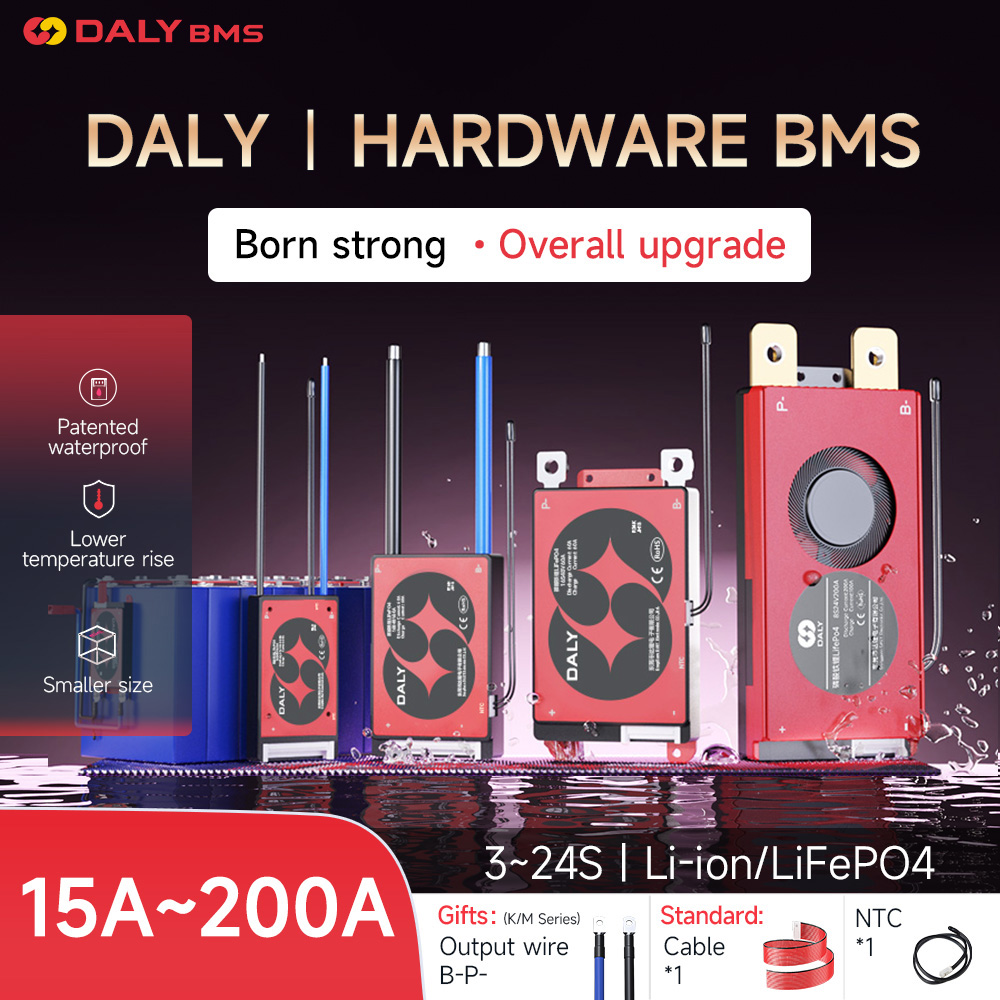 Daly BMS 4s Balance 18650 batt - Lifepo4 Battery 24V 200Ah 评论和价格