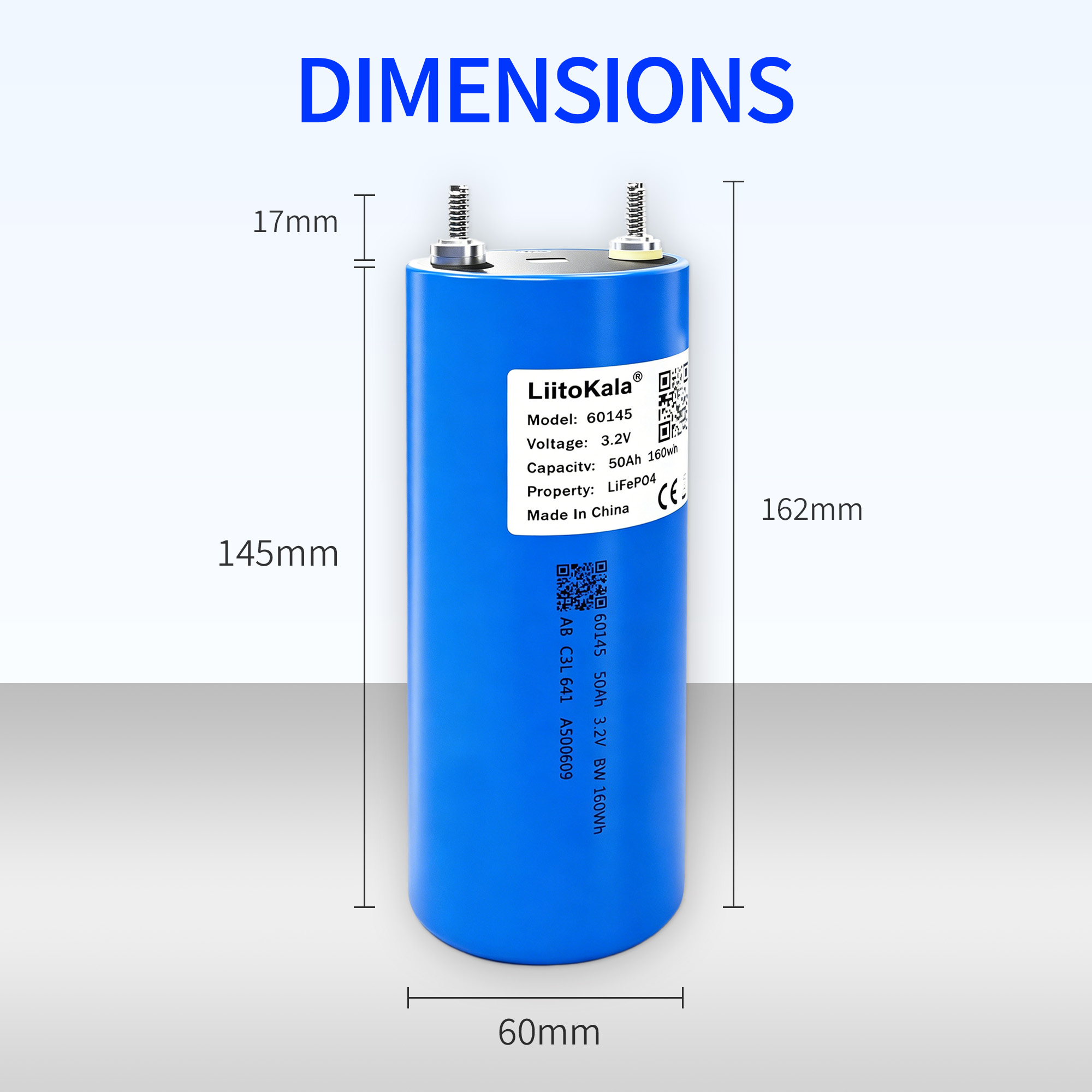 LiitoKala 3.2V 50Ah LiFePO4 Ba - Lifepo4 48V 50Ah Golf Cart 评论和价格
