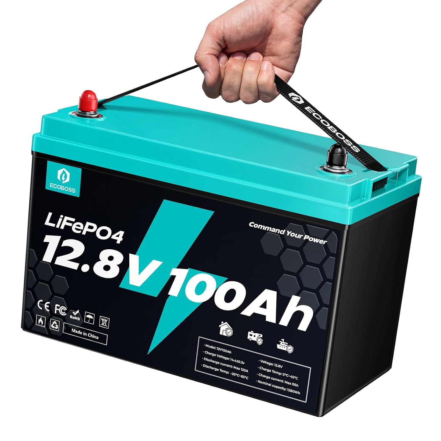 12V 100Ah LiFePO4 Battery, 128 - Lifepo4 Battery 12V 100Ah 评论和价格