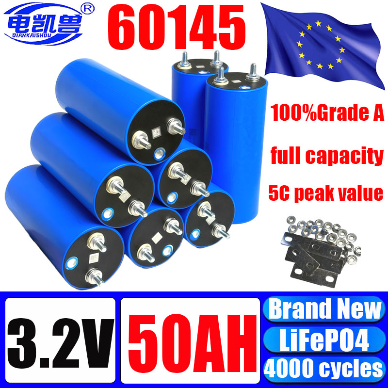 DIANKAISHOU new A-grade 3.2V 5 - Lifepo4 48V 50Ah Golf Cart 评论和价格