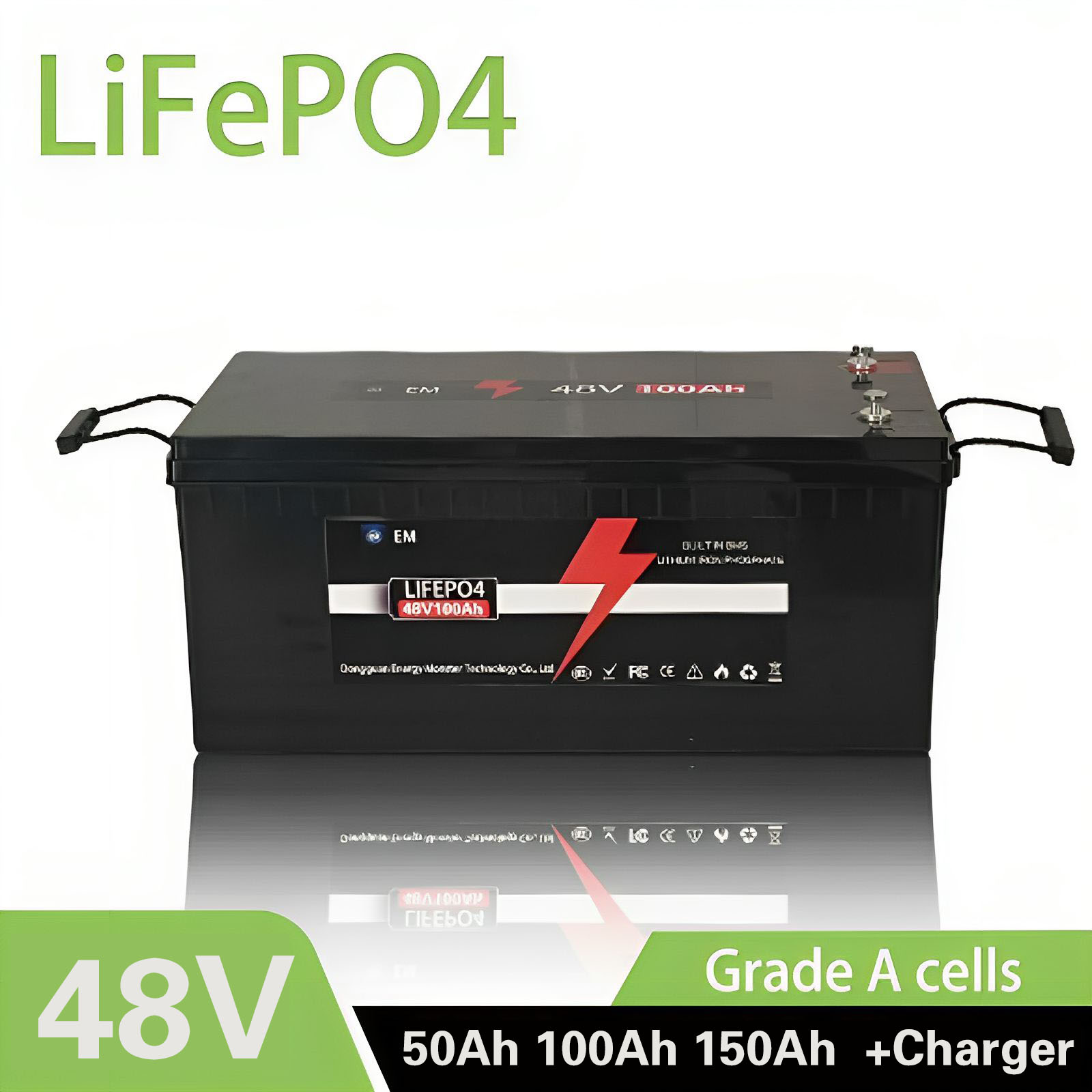 48v 50Ah 100AH 150Ah lifepo4 b - Lifepo4 48V 50Ah Golf Cart 评论和价格