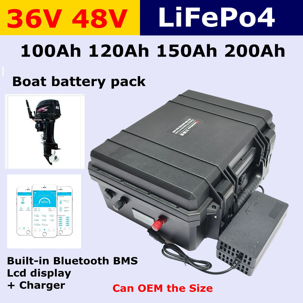 Boat Batterie Lithium LiFePO4  - Lifepo4 Battery 36V 100Ah 评论和价格