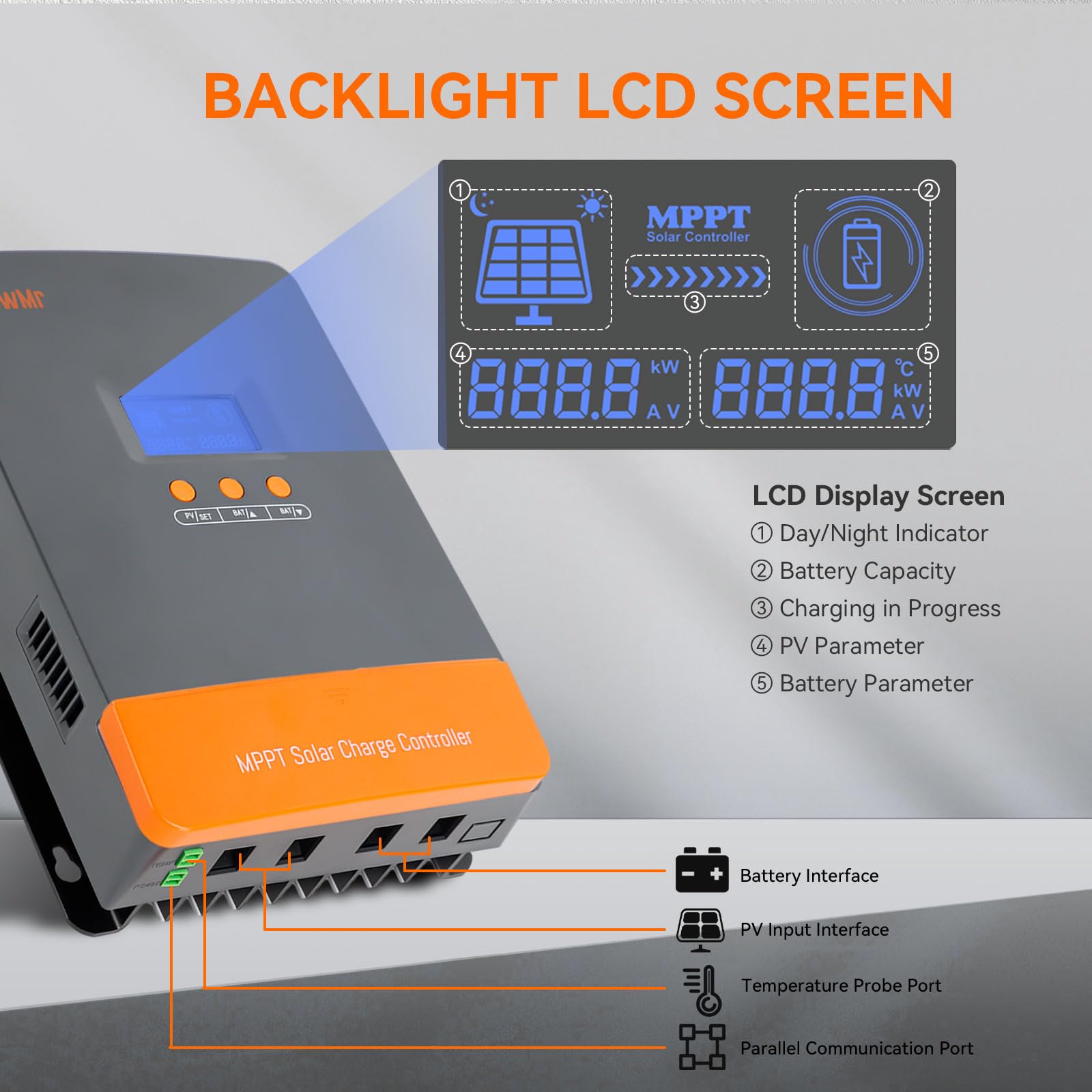 PowMr 100A MPPT Solar Charge C - Lifepo4 Battery 36V 100Ah 评论和价格