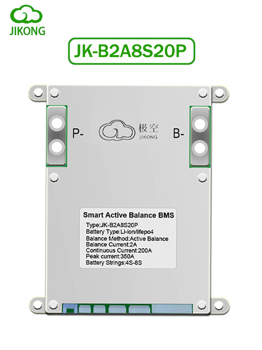 JK BMS 200A JK-B2A8S20P JKBMS  - Lifepo4 Battery 24V 200Ah 评论和价格