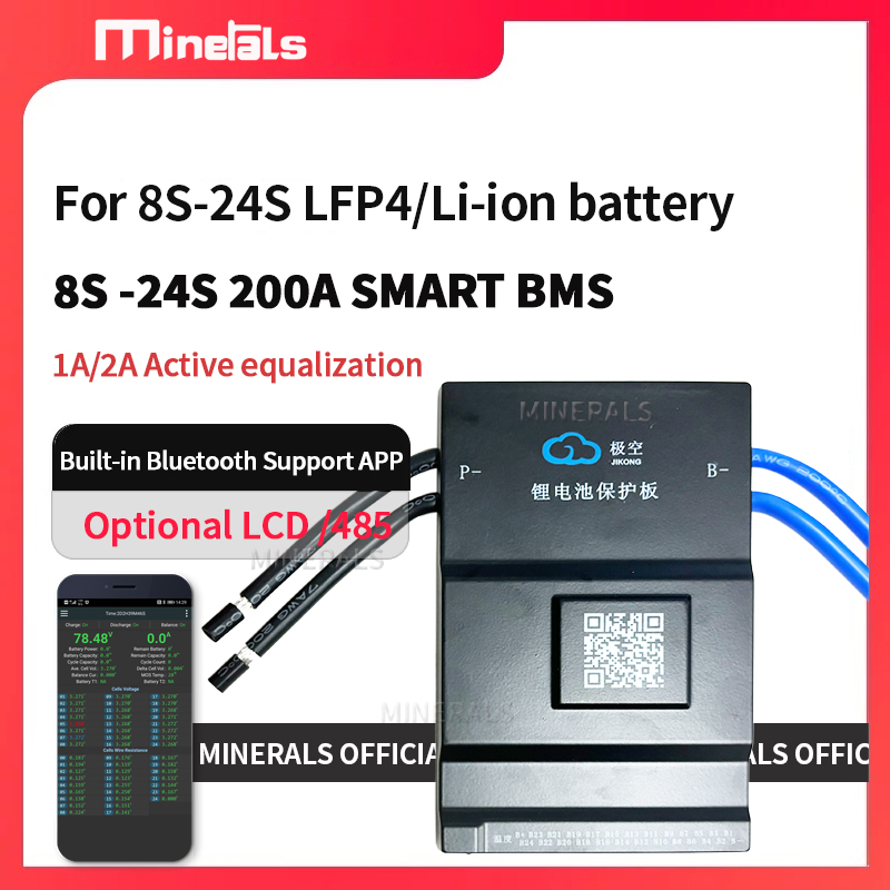 Jikong Smart BMS JK 8s 24s 21s - Smart Bms 16S 48V 200A Bluetooth 评论和价格