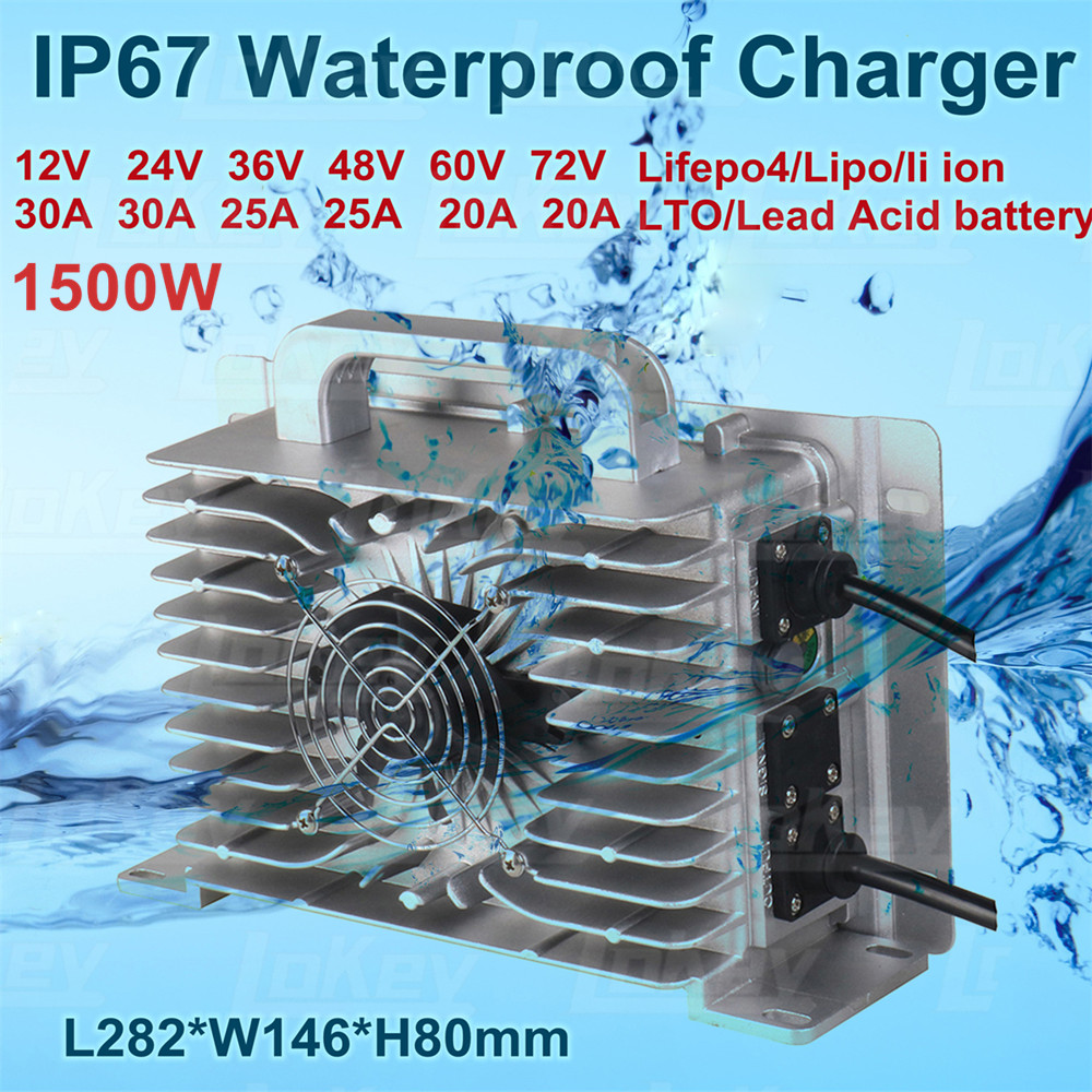 1500W 12V 24V 36V 48V 60V 72V  - Lifepo4 Charger 48V 20A 评论和价格