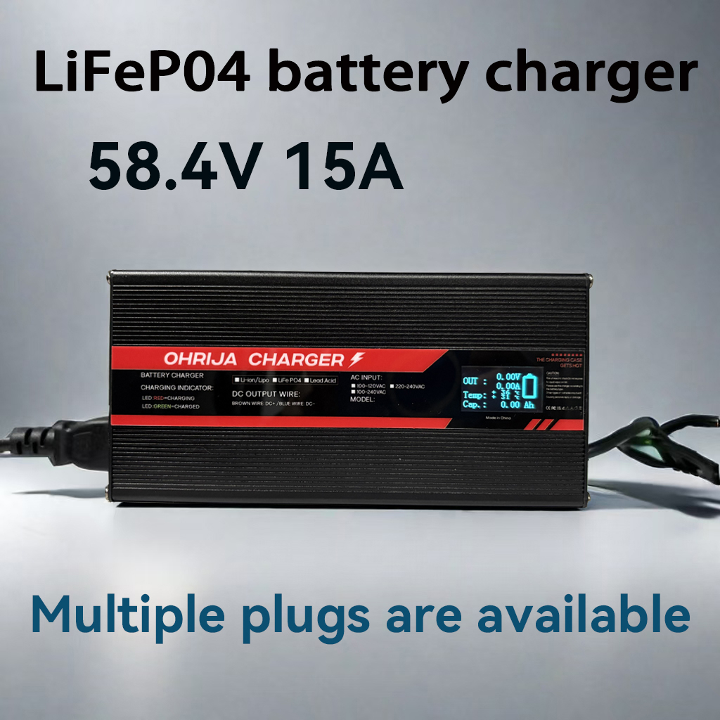 OHRIJA 58.4V 15A High Power Fa - Lifepo4 Charger 48V 20A 评论和价格