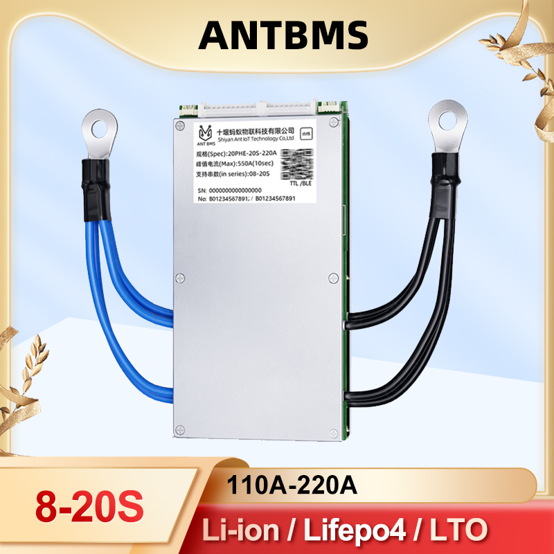 ANT Smart BMS 8S-20S with WiFi - Smart Bms 16S 48V 200A Bluetooth 评论和价格