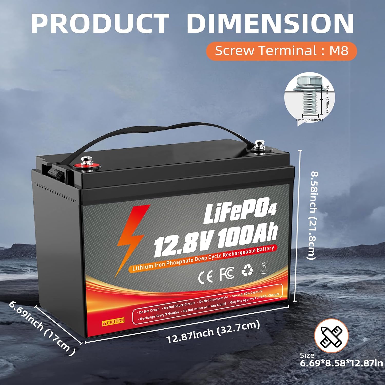 12V 100Ah LiFePO4 Battery with - Lifepo4 Battery 12V 100Ah 评论和价格