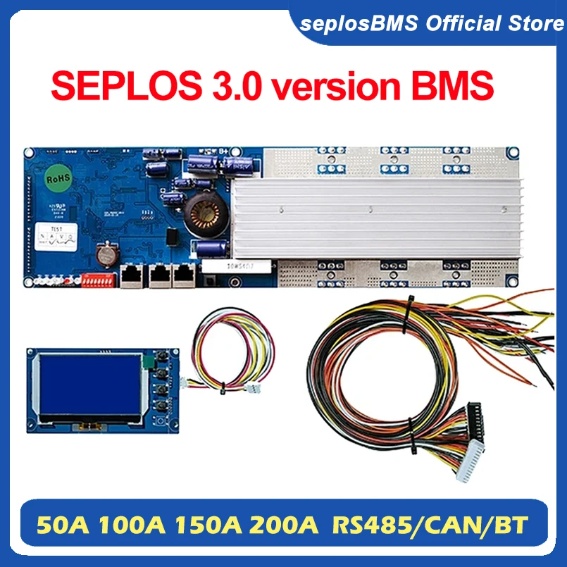 Seplos BMS 3.0 Smart BMS 100A/ - Smart Bms 16S 48V 200A Bluetooth 评论和价格