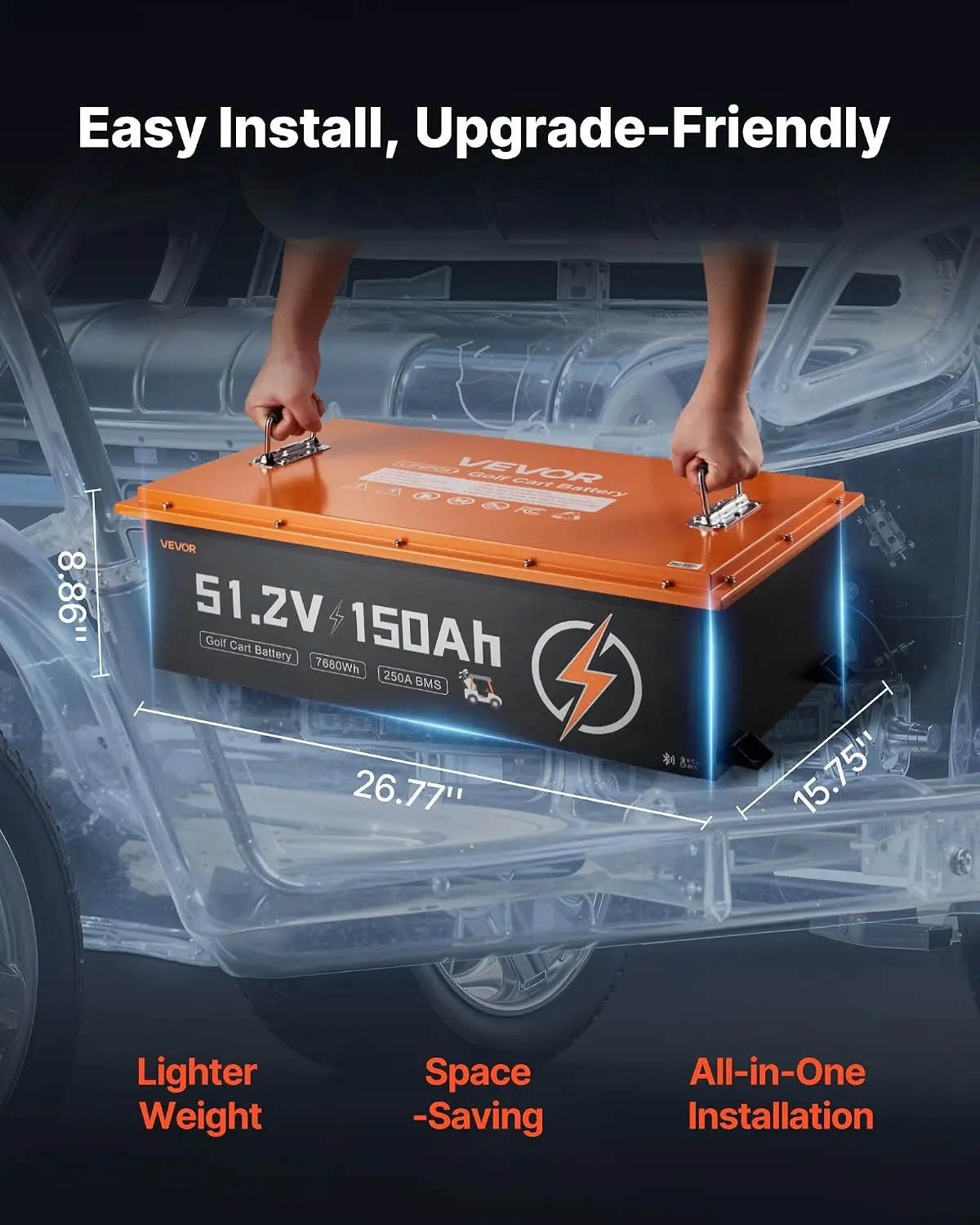 48V (51.2V) 150AH Lithium Golf - Lifepo4 Charger 48V 20A 评论和价格