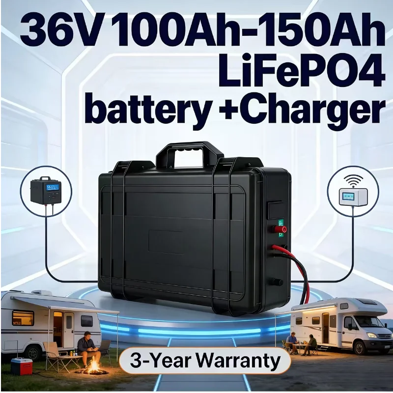36V 100Ah-150Ah LiFePO4 Batter - Lifepo4 Battery 36V 100Ah 评论和价格