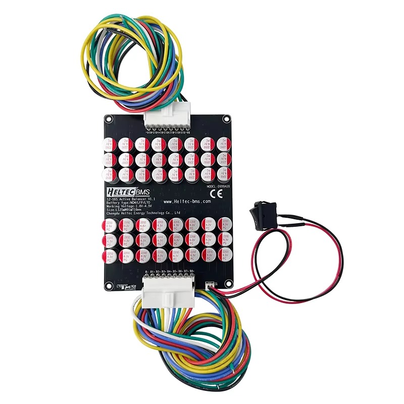 HeltecBMS 5A  12V 48V NCM/LFP/ - Battery Balancer 4S 12V Active Equalizer 评论和价格