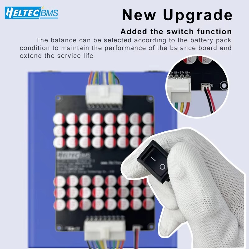 HeltecBMS 5A  12V 48V NCM/LFP/ - Battery Balancer 4S 12V Active Equalizer 评论和价格