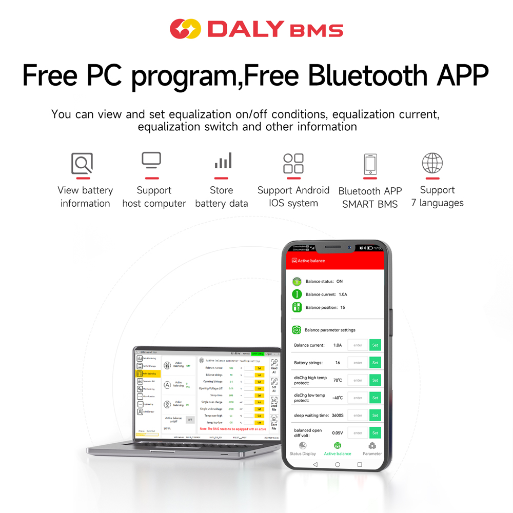 Daly BMS Smart Active Balancer - Battery Balancer 4S 12V Active Equalizer 评论和价格